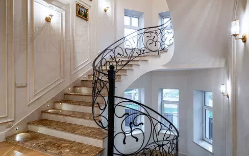 2-этажный коттедж 750 м² с отделкой