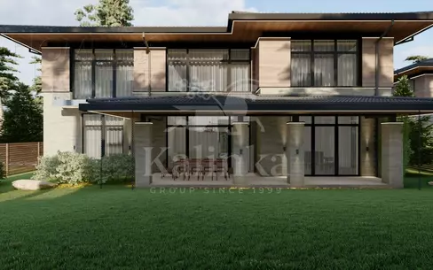 2-этажный коттедж 348 м² с отделкой