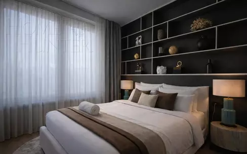 2-КОМН. КВАРТИРА С ОТДЕЛКОЙ 70 М² НА 10 ЭТАЖЕ