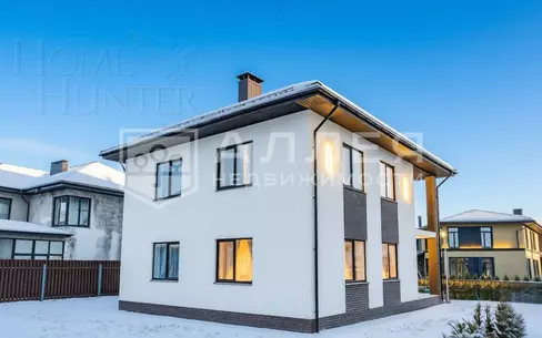 2-этажный коттедж 200 м² с отделкой