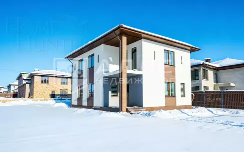 2-этажный коттедж 200 м² с отделкой