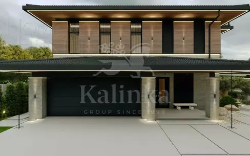 2-этажный коттедж 348 м² с отделкой