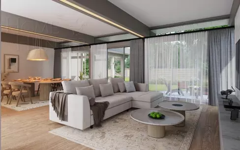 2-этажный коттедж 500 м² без отделки