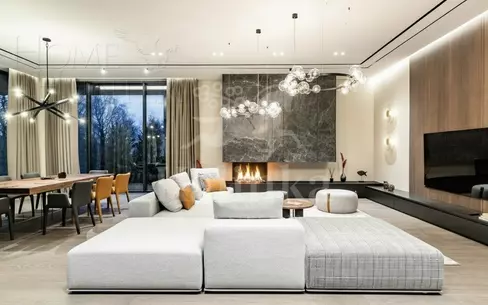 2-этажный коттедж 760 м² с отделкой