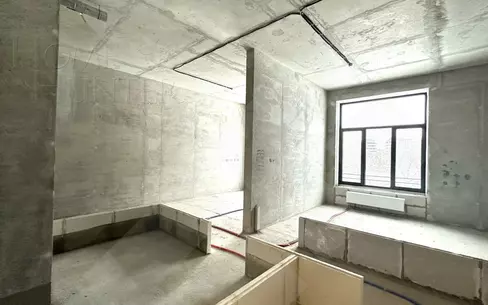 1-КОМН. КВАРТИРА БЕЗ ОТДЕЛКИ 49.5 М² НА 1 ЭТАЖЕ