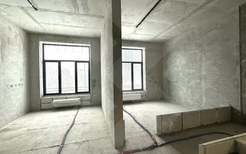 1-КОМН. КВАРТИРА БЕЗ ОТДЕЛКИ 49.5 М² НА 1 ЭТАЖЕ