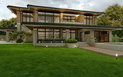 2-этажный коттедж 482 м² без отделки