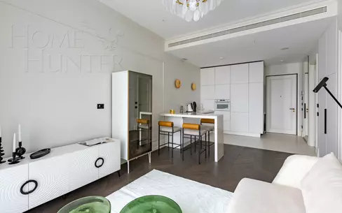 2-КОМН. АПАРТАМЕНТЫ С ОТДЕЛКОЙ 50 М² НА 25 ЭТАЖЕ