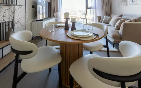 2-КОМН. АПАРТАМЕНТЫ С ОТДЕЛКОЙ 50 М² НА 21 ЭТАЖЕ