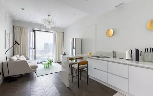 2-КОМН. АПАРТАМЕНТЫ С ОТДЕЛКОЙ 50 М² НА 25 ЭТАЖЕ