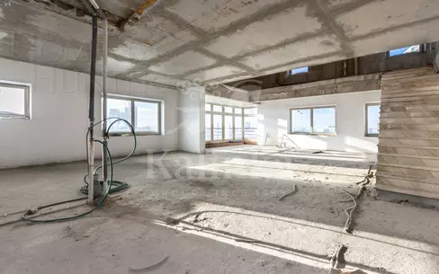3-УРОВНЕВЫЙ ПЕНТХАУС БЕЗ ОТДЕЛКИ 500 М² НА 22 ЭТАЖЕ