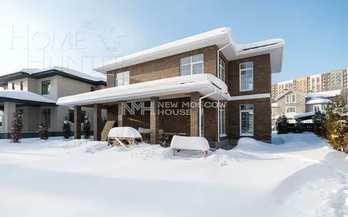 2-этажный коттедж 274 м² без отделки