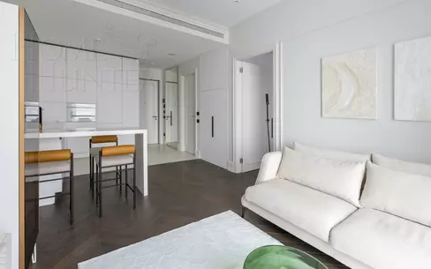 2-КОМН. АПАРТАМЕНТЫ С ОТДЕЛКОЙ 50 М² НА 25 ЭТАЖЕ