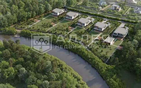 2-этажный коттедж 550 м² без отделки