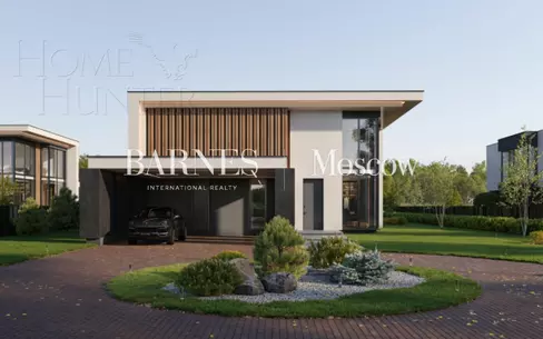 2-этажный коттедж 380 м² без отделки