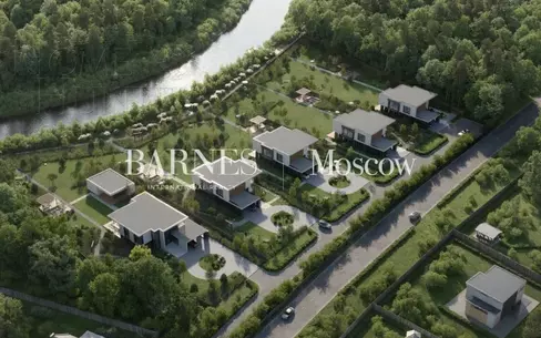 2-этажный коттедж 550 м² без отделки