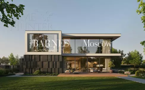 2-этажный коттедж 550 м² без отделки