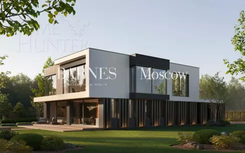 2-этажный коттедж 380 м² без отделки