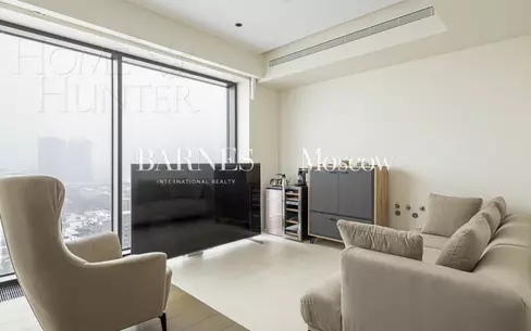 3-КОМН. АПАРТАМЕНТЫ С ОТДЕЛКОЙ 86.7 М² НА 21 ЭТАЖЕ