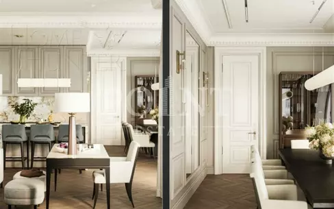 4-КОМН. КВАРТИРА БЕЗ ОТДЕЛКИ 170 М² НА 4 ЭТАЖЕ