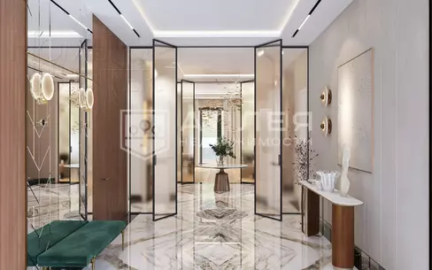 3-этажный коттедж 1 451 м² без отделки