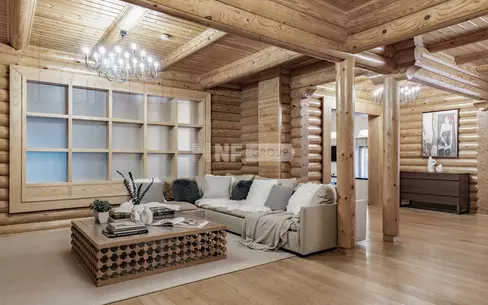 2-этажный коттедж 725 м² с отделкой