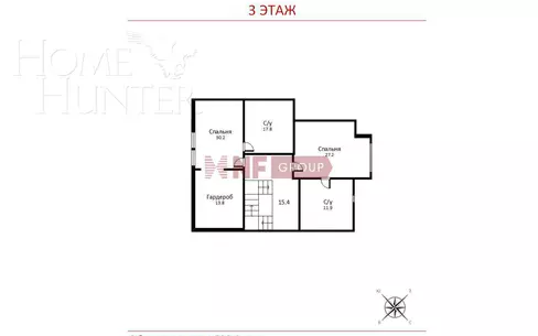 2-этажный коттедж 725 м² с отделкой