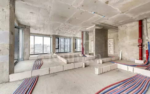 4-КОМН. КВАРТИРА БЕЗ ОТДЕЛКИ 123.8 М² НА 13 ЭТАЖЕ