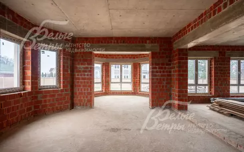 2-этажный коттедж 310 м² без отделки