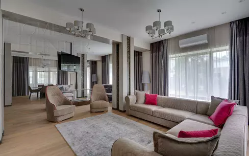 2-этажный коттедж 593 м² с отделкой