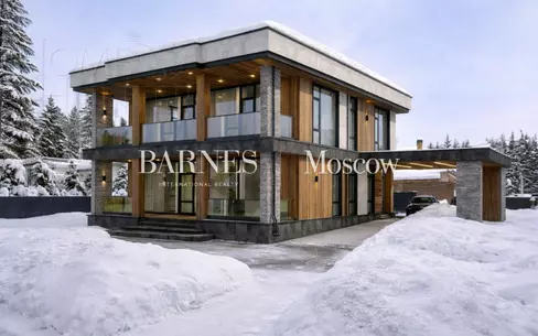 2-этажный коттедж 398.5 м² без отделки