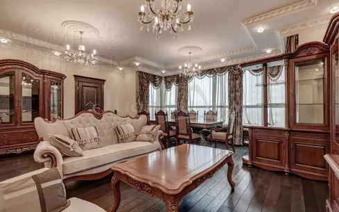 4-КОМН. КВАРТИРА С ОТДЕЛКОЙ 190.5 М² НА 8 ЭТАЖЕ