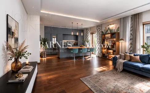 3-КОМН. КВАРТИРА С ОТДЕЛКОЙ 125 М² НА 4 ЭТАЖЕ