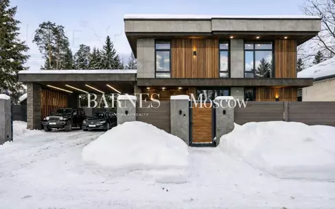 2-этажный коттедж 398.5 м² без отделки