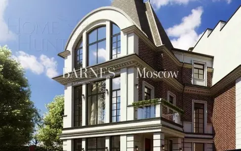 3-этажный таунхаус 600 м² без отделки