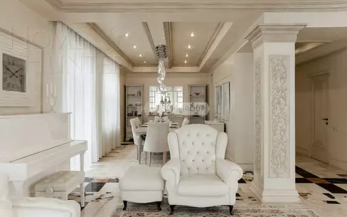 2-этажный коттедж 442 м² с отделкой