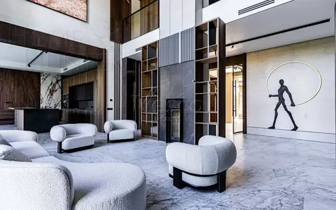 2-этажный коттедж 1 100 м² с отделкой