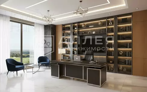 3-этажный коттедж 1 451 м² без отделки