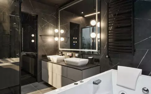 3-КОМН. КВАРТИРА С ОТДЕЛКОЙ 108.6 М² НА 52 ЭТАЖЕ