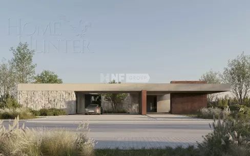 1-этажный коттедж 590.2 м² без отделки