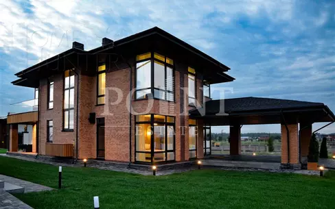 2-этажный коттедж 353 м² с отделкой