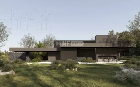 2-этажный коттедж 836.8 м² без отделки