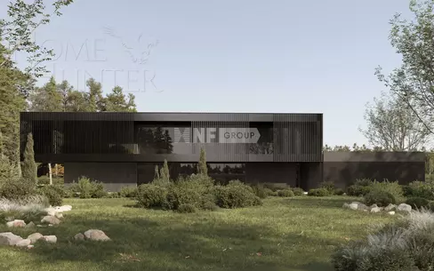 2-этажный коттедж 836.8 м² без отделки