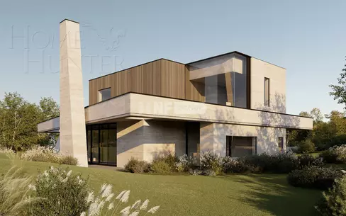 2-этажный коттедж 562.2 м² без отделки