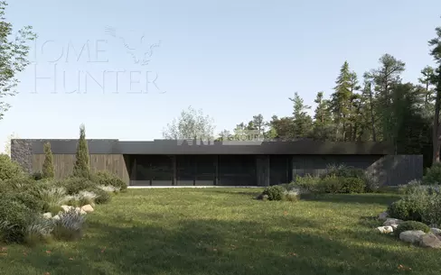 1-этажный коттедж 700.9 м² без отделки