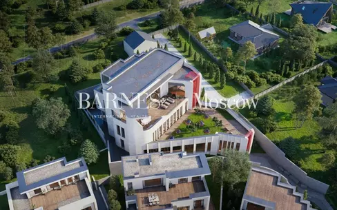 2-этажный коттедж 591.7 м² без отделки