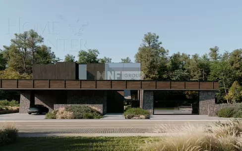 2-этажный коттедж 639.81 м² без отделки