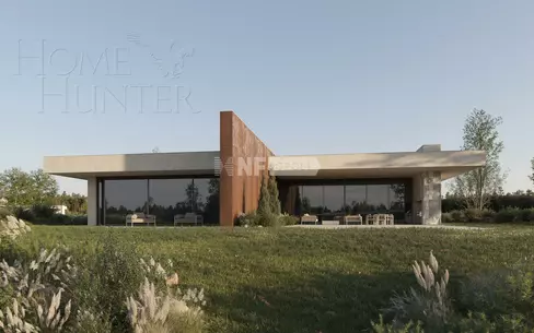 1-этажный коттедж 590.2 м² без отделки