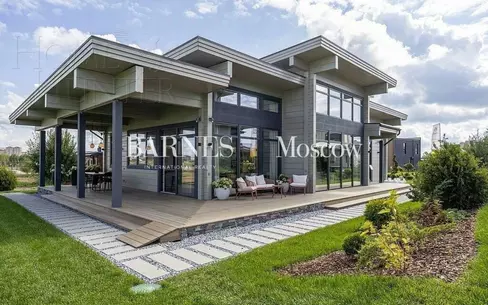 1-этажный коттедж 233 м² с отделкой