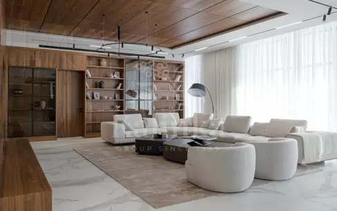 2-этажный коттедж 437.2 м² с отделкой